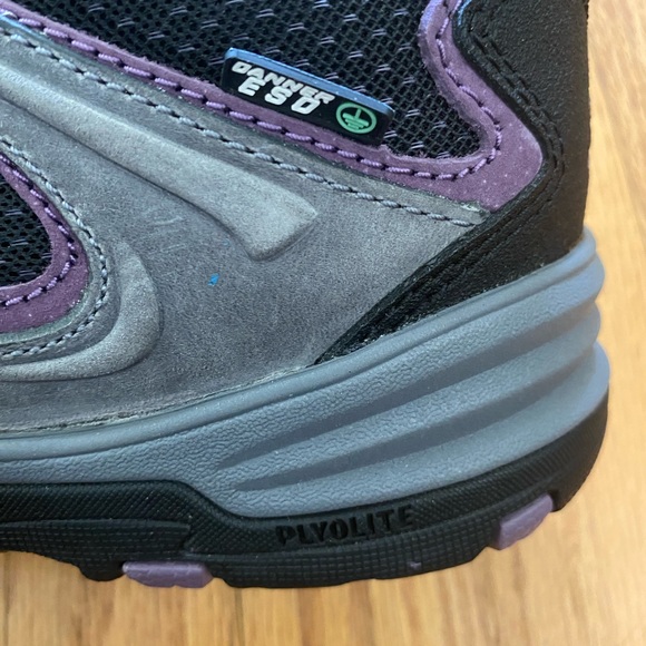 Danner 12212 Springfield Low Ankle Boot Women’s 7M Gray Purple Metal Free NIB - Picture 8 of 10